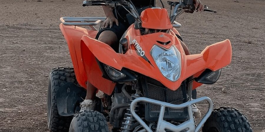 Marrakech: Agafay Desert Buggy bike 1000cc, Tea & Transfer - Photo stops with the Atlas Mountains in view