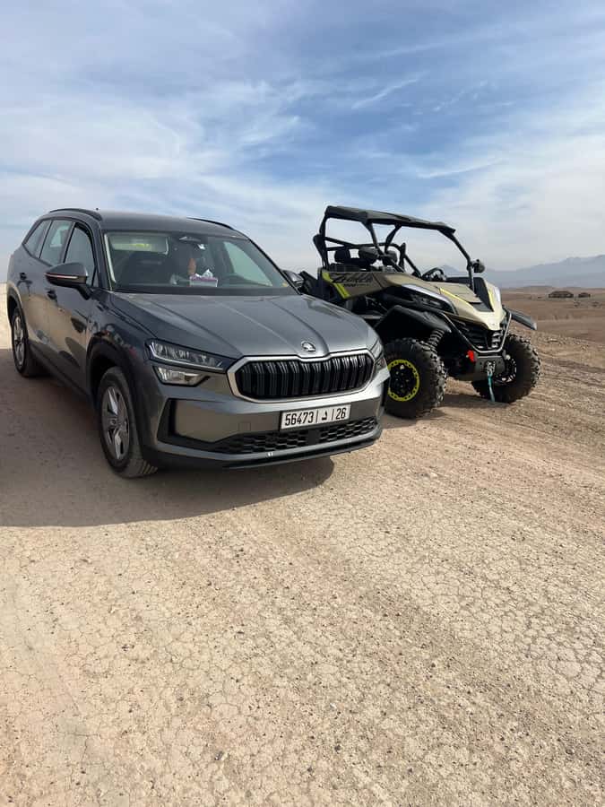 Marrakech: Agafay Desert Buggy bike 1000cc, Tea & Transfer - Tea first, then the engine starts