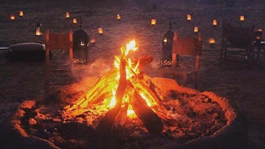Marrakech Agafay desert: Camel Ride, Sunset, Dinner show - Argan oil, tea, and a local pause