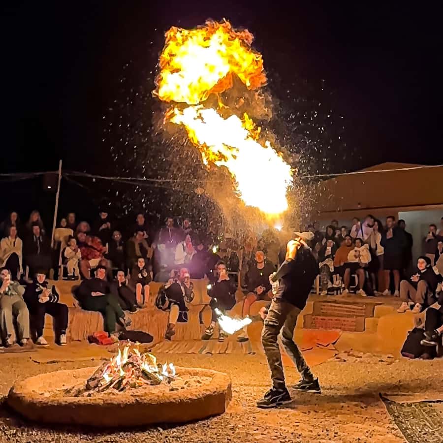 Marrakech: Agafay Desert Camel Ride with Dinner & Show - A 20-minute camel ride at sunset