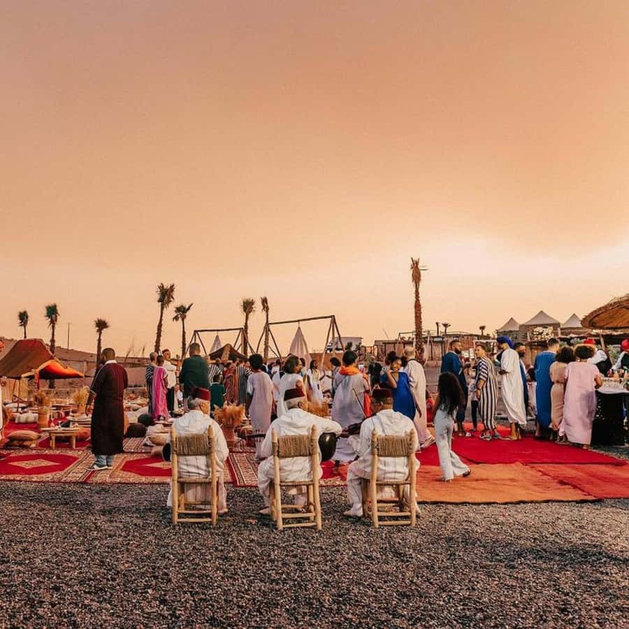 Marrakech: Agafay Desert Dinner Show with Sunset Camel Ride - Key points to know before booking