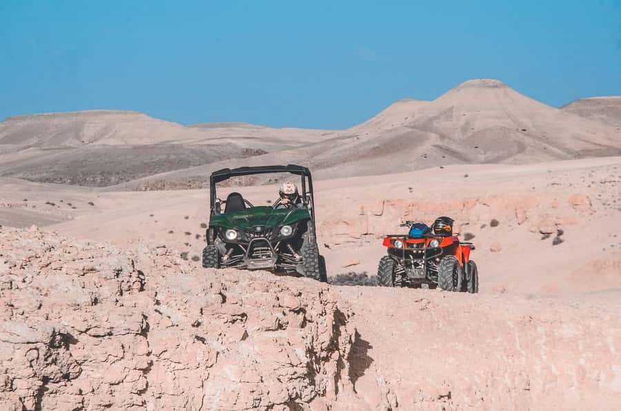 Marrakech: Agafay Desert Dune Buggy Tour - The first 35 minutes on the desert tracks