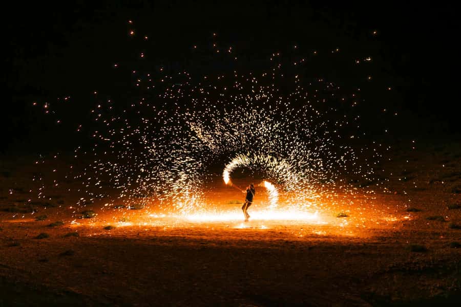 Marrakech: Agafay Desert Escape with Quad or Camel Ride - Music, fire, and a friendly camp atmosphere