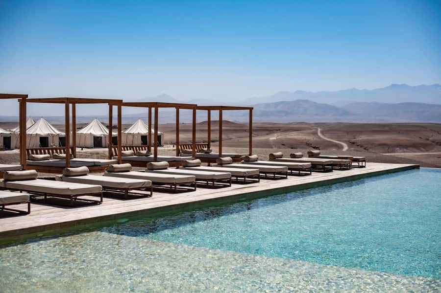 Marrakech: Agafay Desert Inara Camp Pool Day Pass with Lunch - At a glance