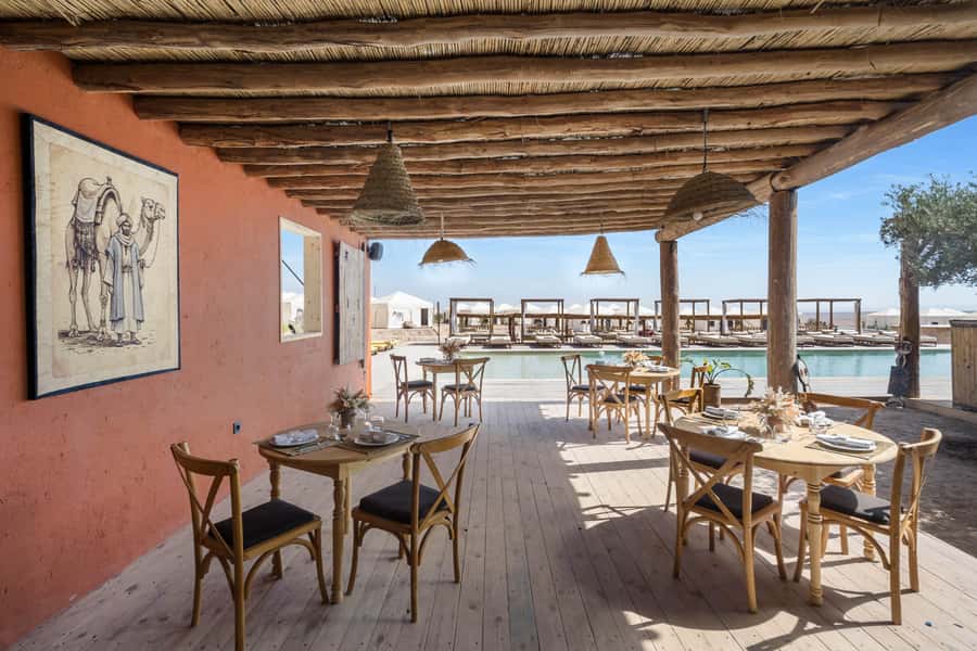 Marrakech: Agafay Desert Inara Camp Pool Day Pass with Lunch - Pool time, shade, and the mood of the camp