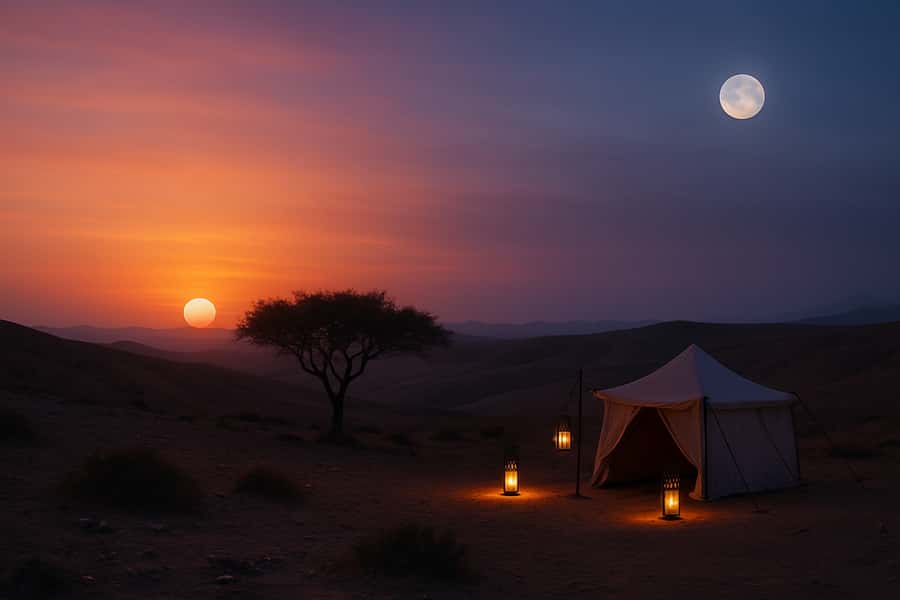 Marrakech: Agafay Desert Magic Sunset Dinner & Live Show - Key points at a glance