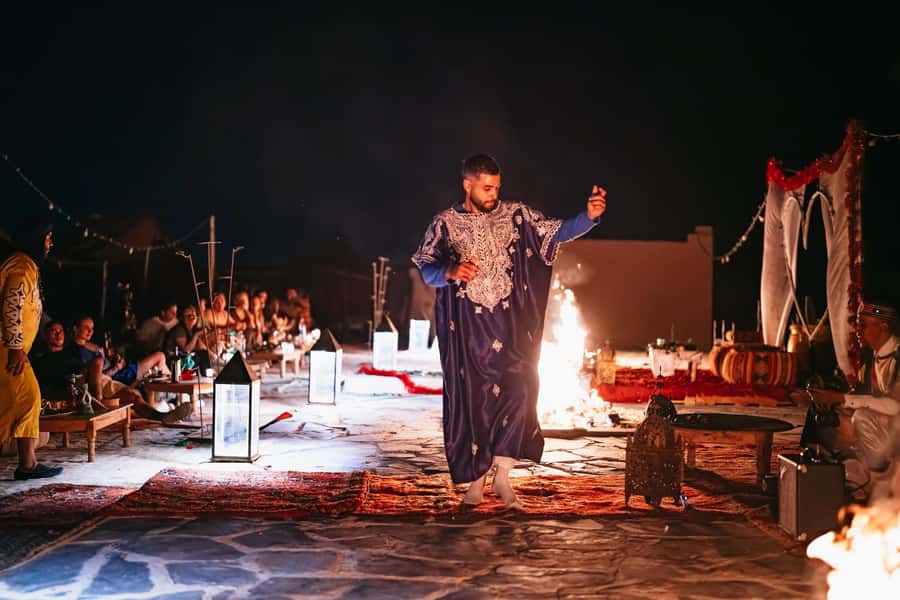 Marrakech: Agafay Desert Pool, Dinner & Live Show Experience - Leaving Marrakech for the Agafay Desert