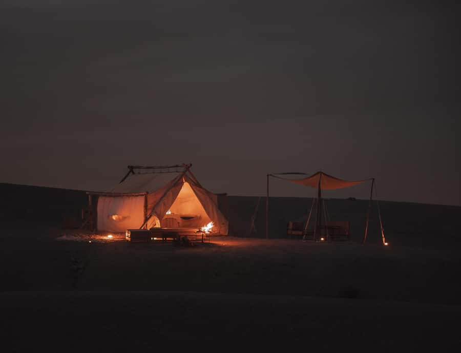 Marrakech: Agafay Desert Private Dinner w/ Music & Fire Show - Gnaoua music, henna, and the fire show