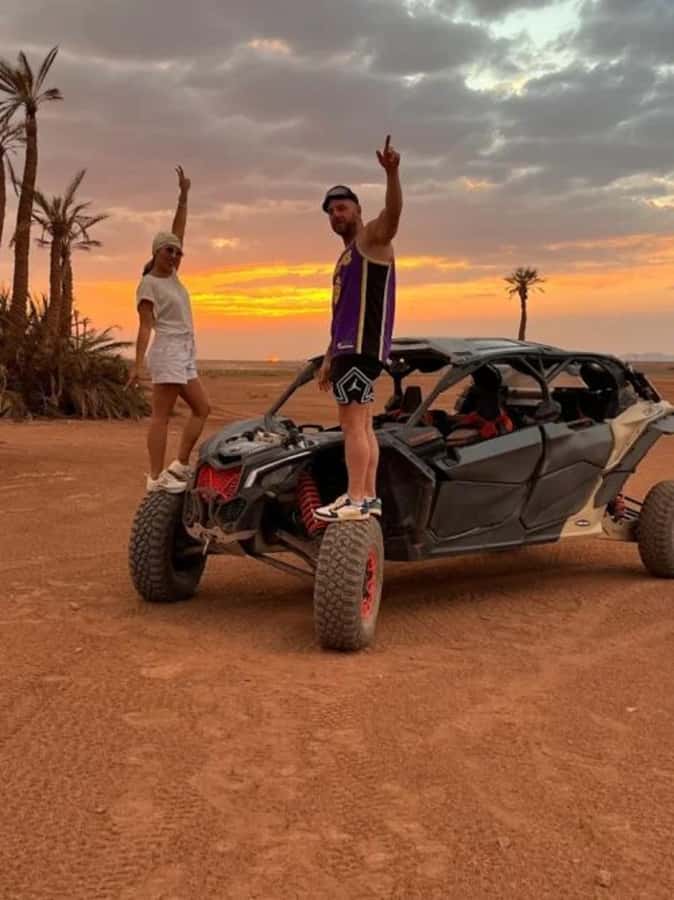 Marrakech: Agafay Desert Quad Bike & Camel Ride with Dinner - From Marrakech traffic to Agafay’s open hills