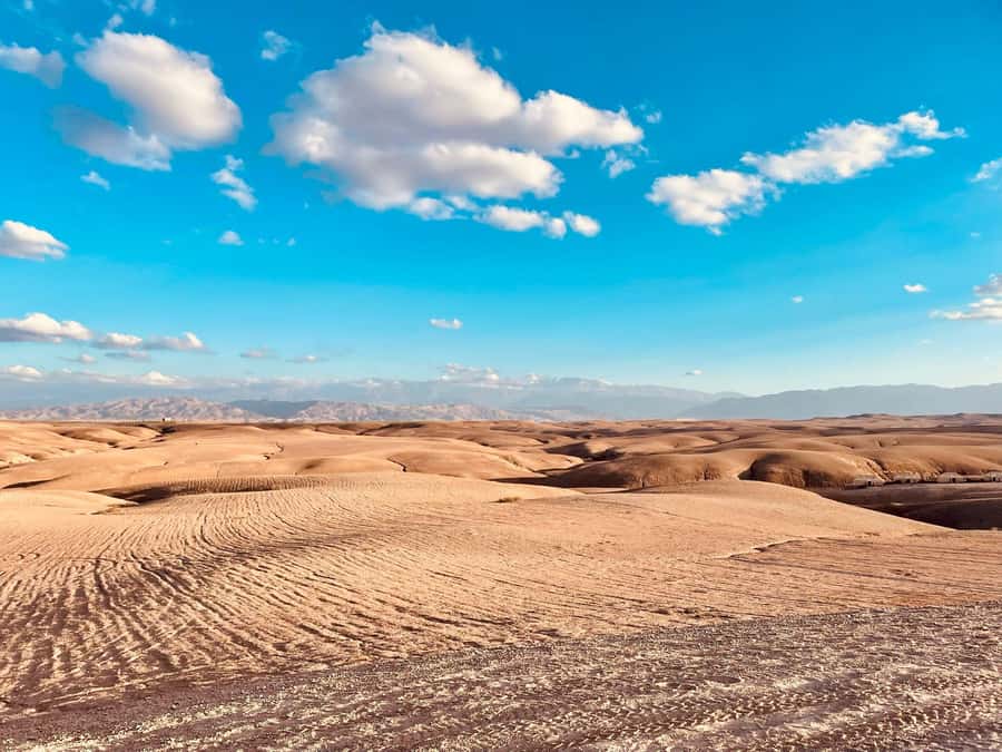 Marrakech: Agafay Desert Quad Bike Tour with Moroccan Tea - Leaving Marrakech by hotel pickup