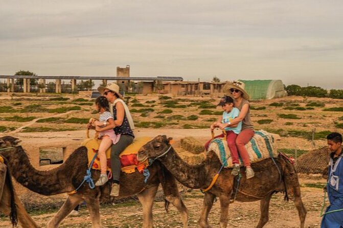 Marrakech: Agafay Desert Quad Biking & Camel Trek & Dinner & Show - Trading the camel for a shared quad bike