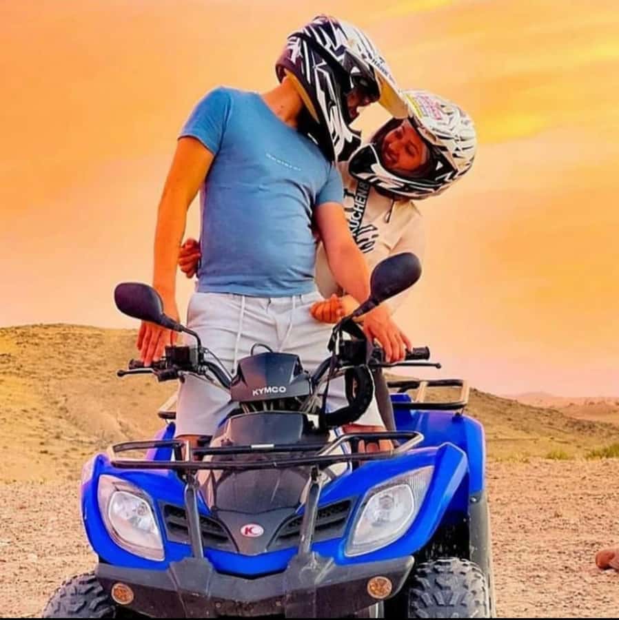Marrakech: Agafay Desert Quad, Camel Ride & Dinner Show - Leaving Marrakech for Agafay’s rocky desert