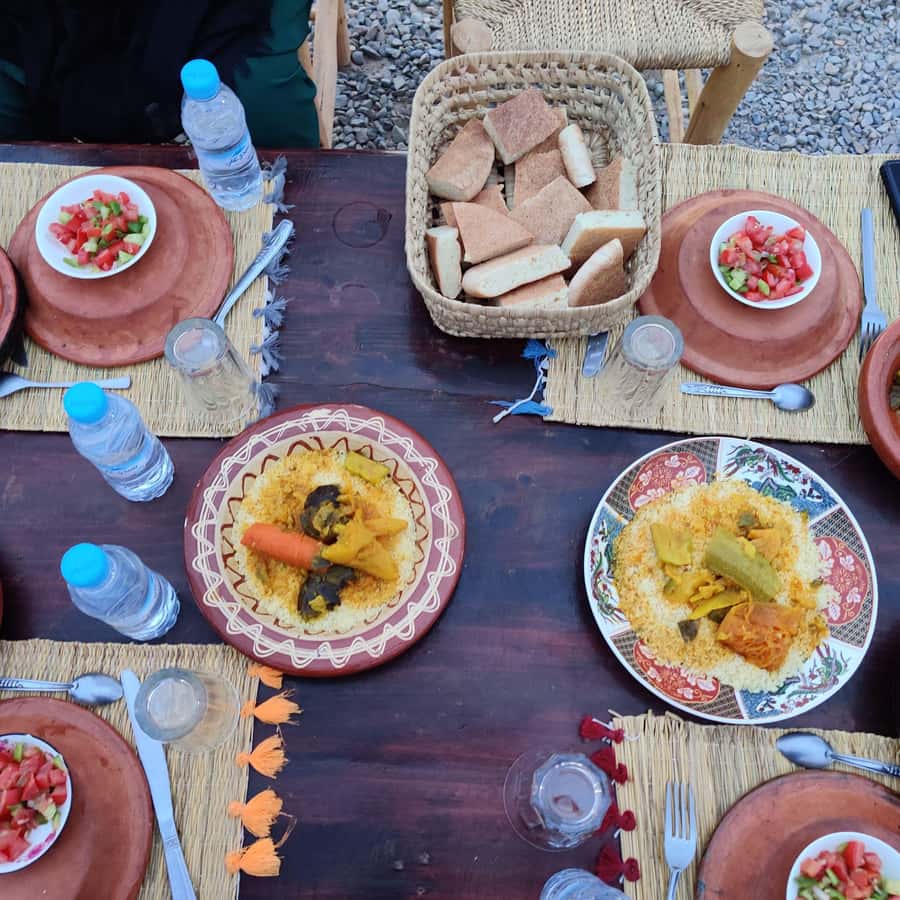 Marrakech: Agafay Desert Quad Camel Rides, Pool, Dinner Show - Cooling off at the desert pool