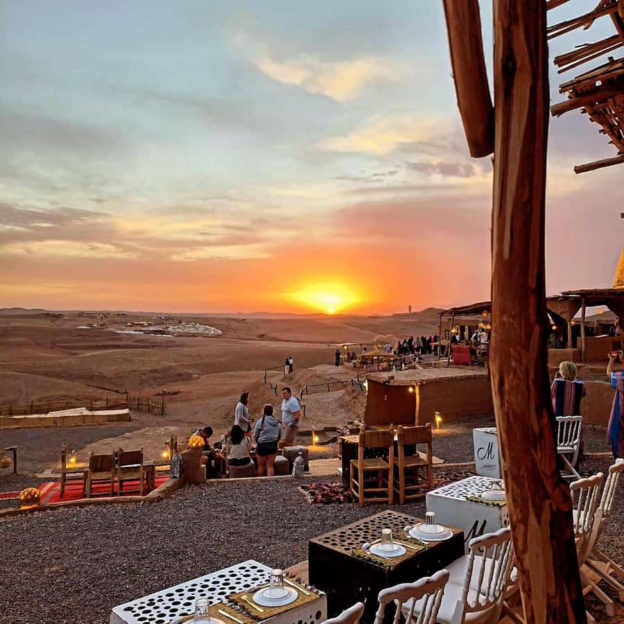 Marrakech: Agafay Desert Quad & Camel Rides with Dinner Show - Quad biking is the main burst of energy