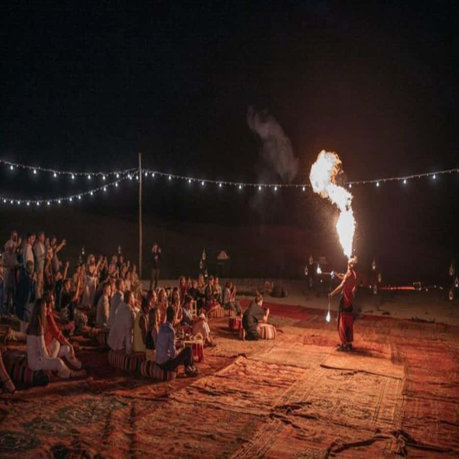 Marrakech: Agafay Desert Quad & Camel Rides with Dinner Show - The camel ride is short but photogenic