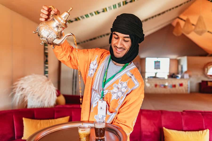 Marrakech: Agafay Desert Retreat, Tent, Dinner, Show & Pool - Leaving Marrakech for the Agafay hills