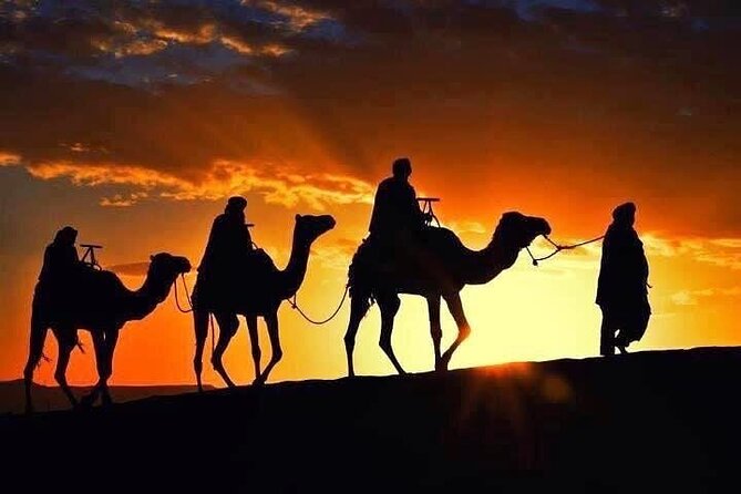 Marrakech: Agafay Desert Sunset, Camel Ride, and Dinner Show - Leaving Marrakech for the Agafay Desert