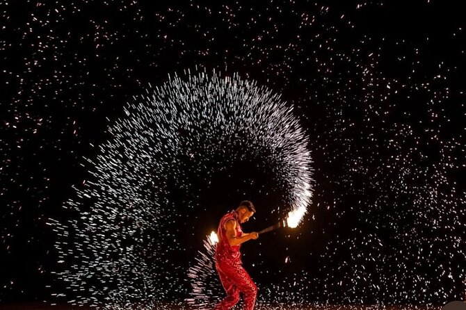 Marrakech: Agafay Desert Sunset, Camel Ride, and Dinner Show - Dinner with tajine, couscous, and Moroccan tea