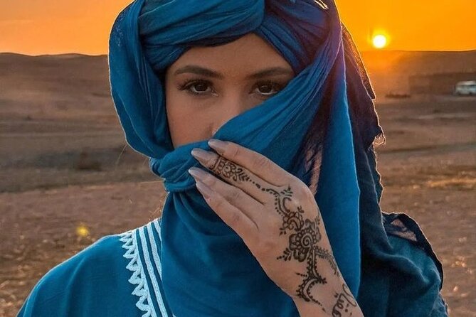 Marrakech: Agafay Desert, Sunset Camel Ride with Dinner Show - A short camel ride at sunset