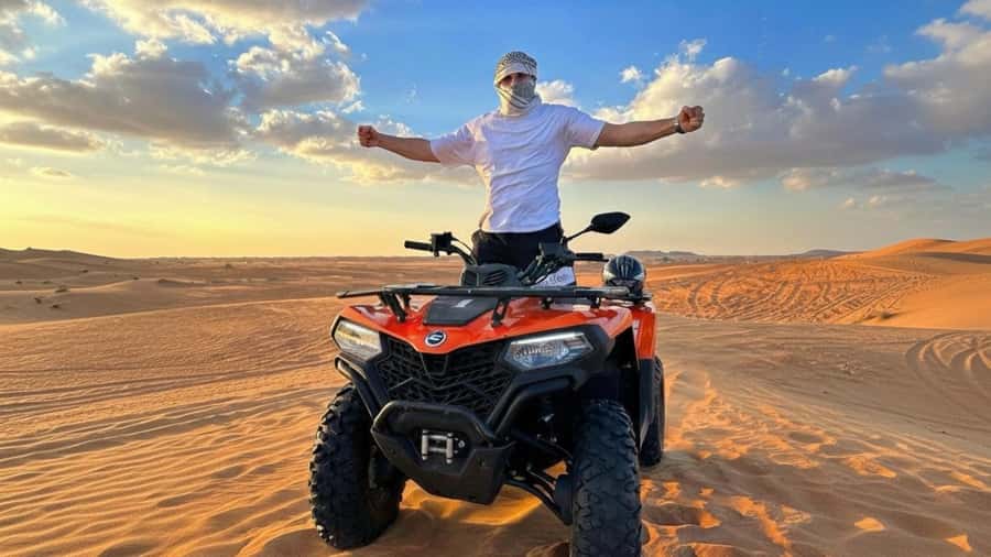 Marrakech: Agafay Desert Tour Quad bike & Dinner fire show - Key points at a glance