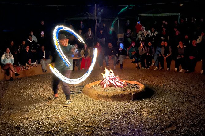 Marrakech: Agafay Quad Tour with Camel Ride, Dinner & Show - Moroccan dinner beneath the stars