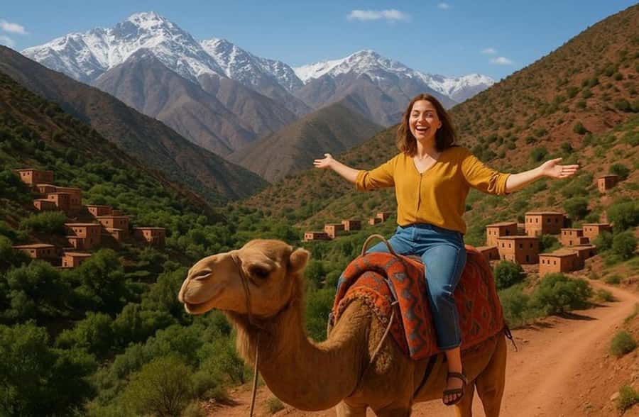 Marrakech: Atlas Mountain, Berber Villages, & Valleys Tour - Imlil, mint tea, and the walk toward Aroumd