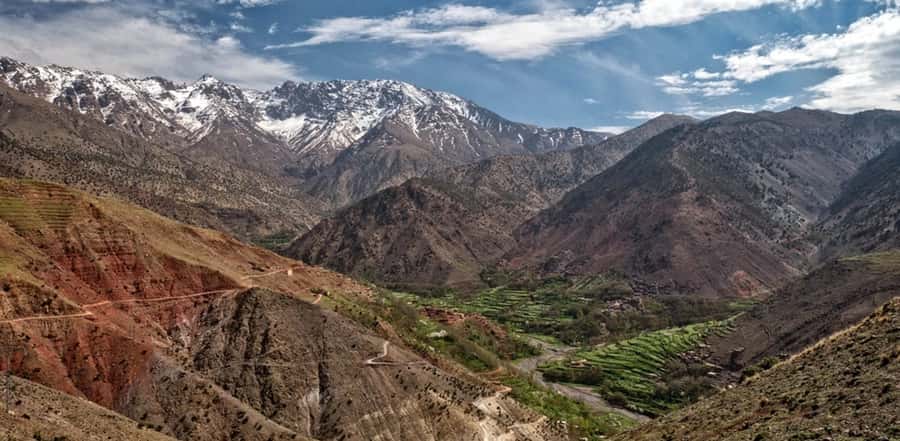 Marrakech: Atlas Mountain, Berber Villages, & Valleys Tour - Agafay Desert views and the camel ride
