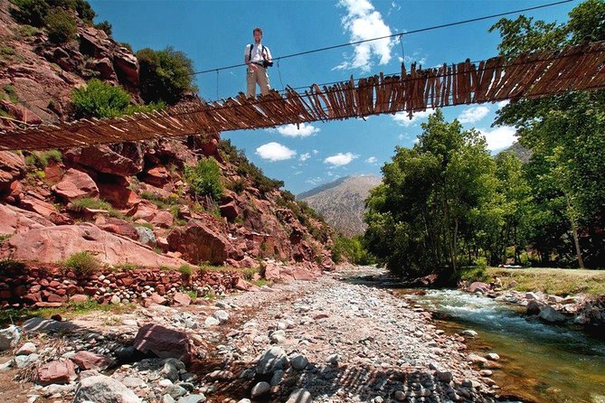 Marrakech: Atlas Mountains, Ourika Valley, Waterfall with Guide - From Marrakech to the red hills of Ourika