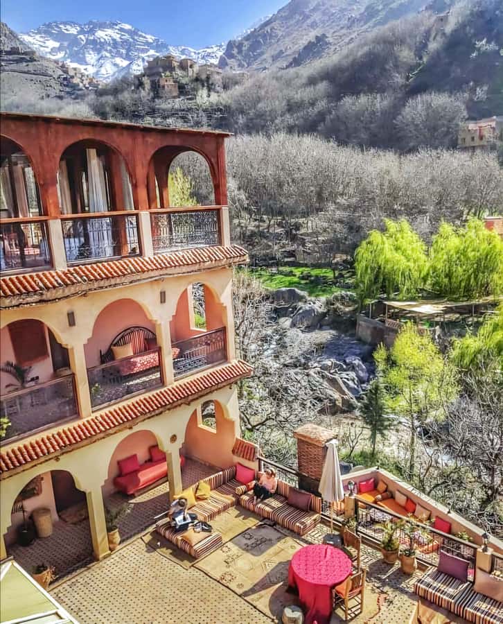 Marrakech: Atlas Mountains & Valleys Waterfall Hike w/ Lunch - A simple Berber breakfast and the Argan oil stop