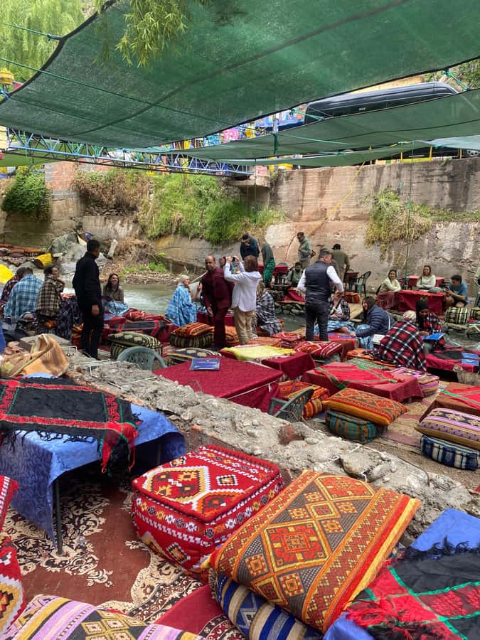 Marrakech: Atlas Mountains, Waterfalls, Ourika Valley +Lunch - The return drive and overall pacing