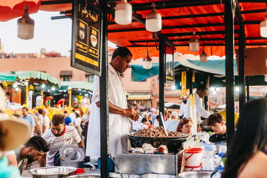Marrakech: Authentic Moroccan Food Walking Tour & Dinner - Starting near the Medina post office