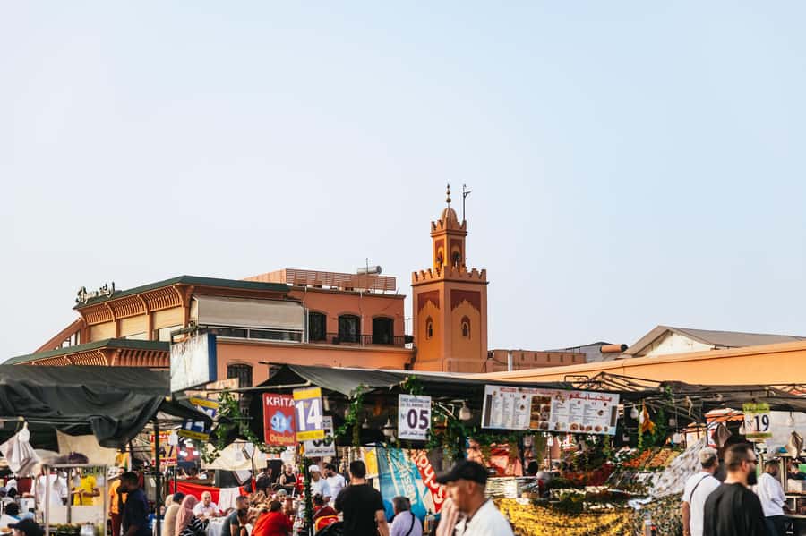 Marrakech: Authentic Moroccan Food Walking Tour & Dinner - The second route: Msemen Amer, Sfenj, and open-air grilling