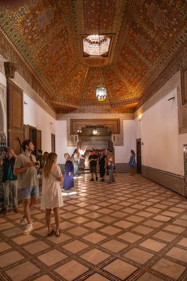 Marrakech: Bahia Palace Guided Tour – Skip-the-Line Access - Courtyards, zellige, and cedar ceilings