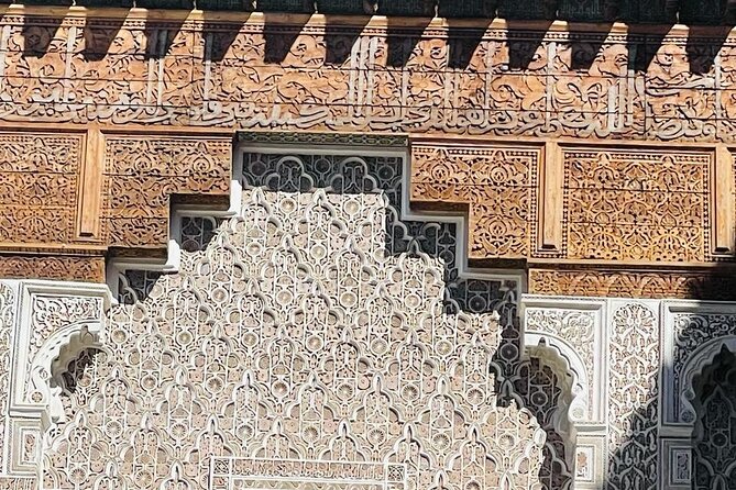 Marrakech: Bahia Palace, Madrasa Ben Youssef and Medina Tour - Bahia Palace, where decoration does the talking