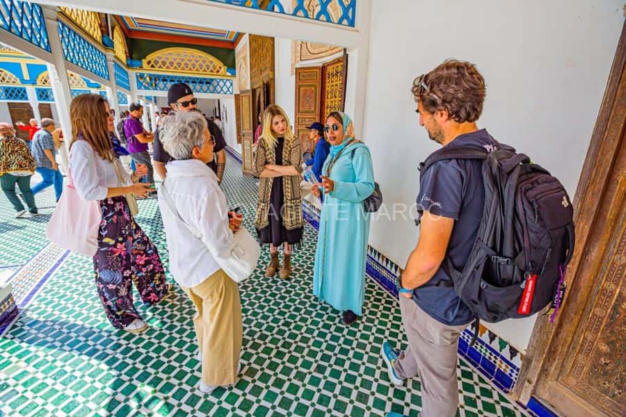 Marrakech: Bahia Palace, Madrasa Bn Yousef, Souk Medina Tour - Bahia Palace and its quiet courtyards