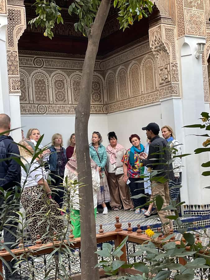 Marrakech: Bahia Palace, Madrassa & Souks Guided Tour - The value of an $18 guided walk