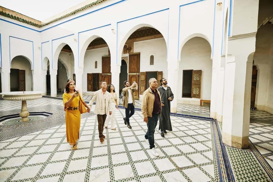 Marrakech: Bahia Palace, Saadian Tombs & Top Highlights Tour - The Mellah and the old Jewish Square