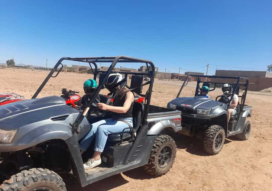 Marrakech: Buggy Experience at Palmeraie with Hotel Pickup - Getting set for the buggy ride