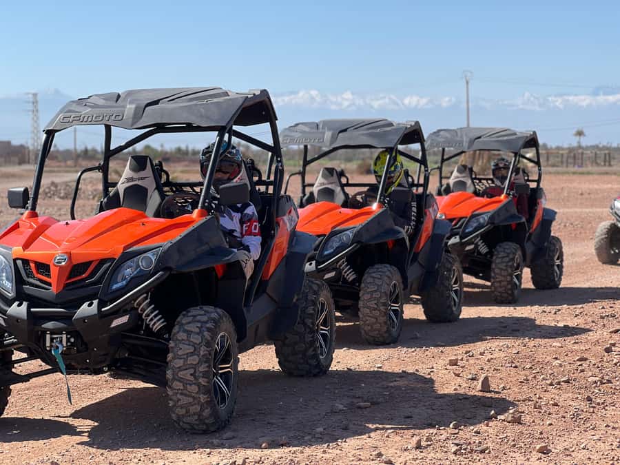 Marrakech Buggy Palmerie and Desert - Dust, comfort, and clothing advice