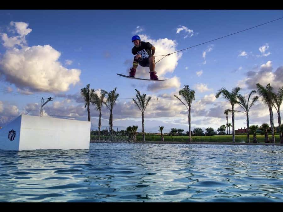 Marrakech: Cable Wakeboarding Experience - Leaving Marrakech for the lake