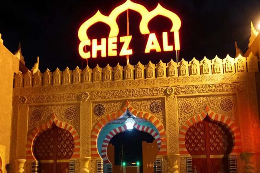 Marrakech: Chez Ali Fantasia Folklore Show & Moroccan Dinner - Dinner inside the Berber-style tent