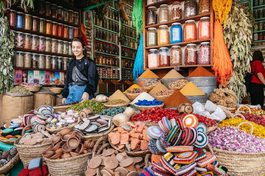 Marrakech: Colorful Medina Souks Guided Walking Tour - Souk Semmarine and Rahba Kedima
