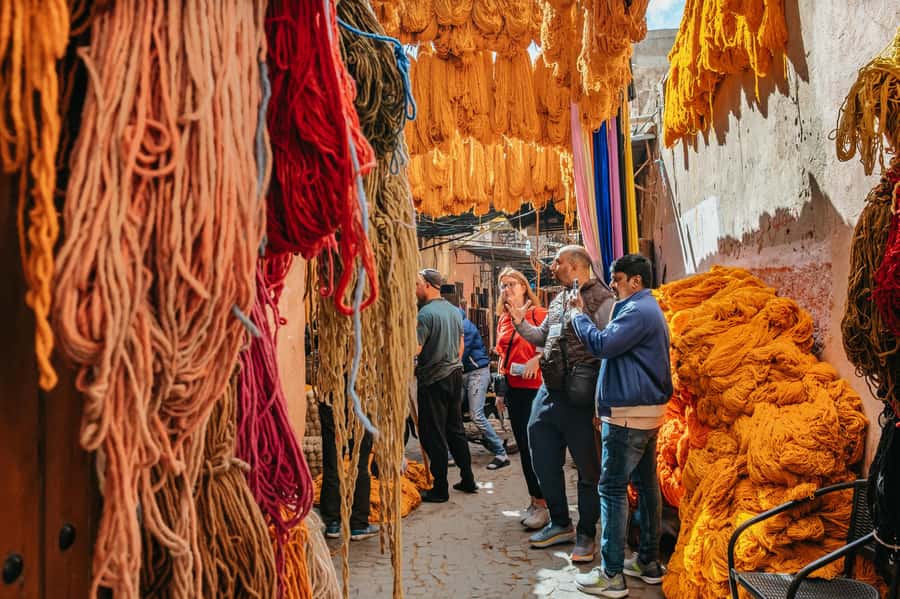 Marrakech: Colorful Medina Souks Guided Walking Tour - What you can buy, and how to shop sensibly