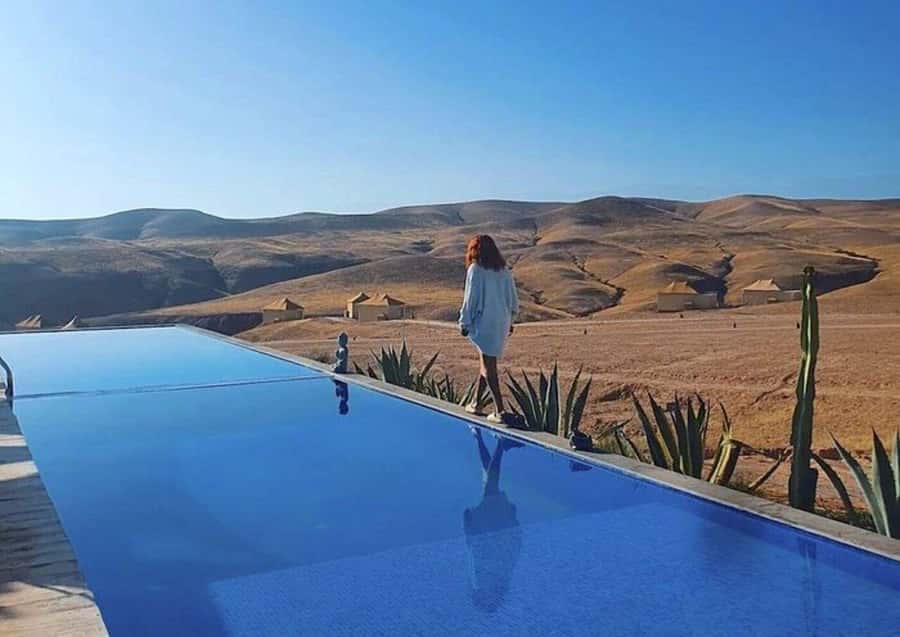 Marrakech: Day Pass in The Desert, swimming pool and lunch - Key points at a glance
