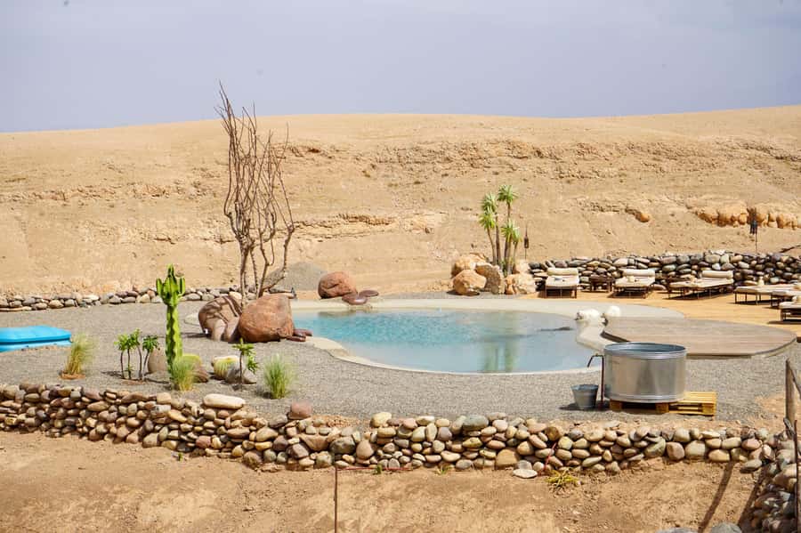 Marrakech: Day Pass in The Desert, swimming pool and lunch - Leaving Marrakech at 9:30 a.m.