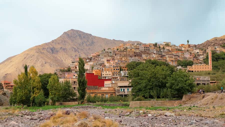 Marrakech Day trip Atlas Mountains & Agafay Desert - From Marrakech to the foothills around Imlil