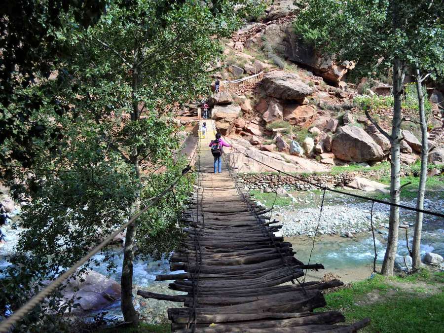 Marrakech Day Trip to Ourika valley & Waterfalls - Lunch beside the river, with a few questions to ask