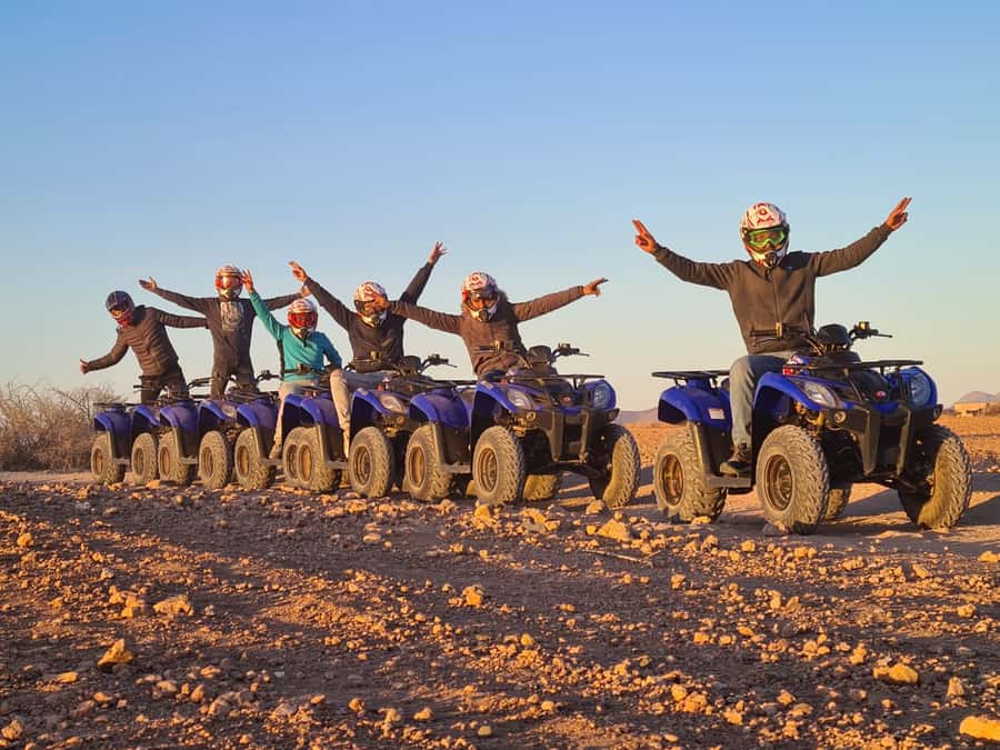 Marrakech: Desert and Palm Grove Quad Tour with Tea - The Berber village tea stop