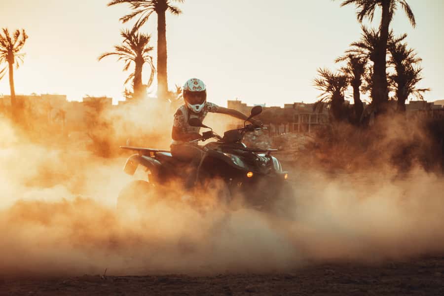 Marrakech: Desert and Palm Grove Quad Tour with Tea - A second stop made for photographs