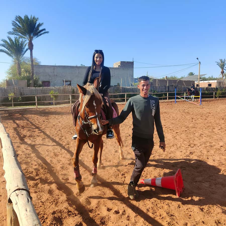Marrakech: Desert and Palmeraie Horse Riding Tour & Transfer - How the pace changes for beginners and riders